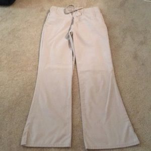 Cherokee khaki scrub pants. Size XXS